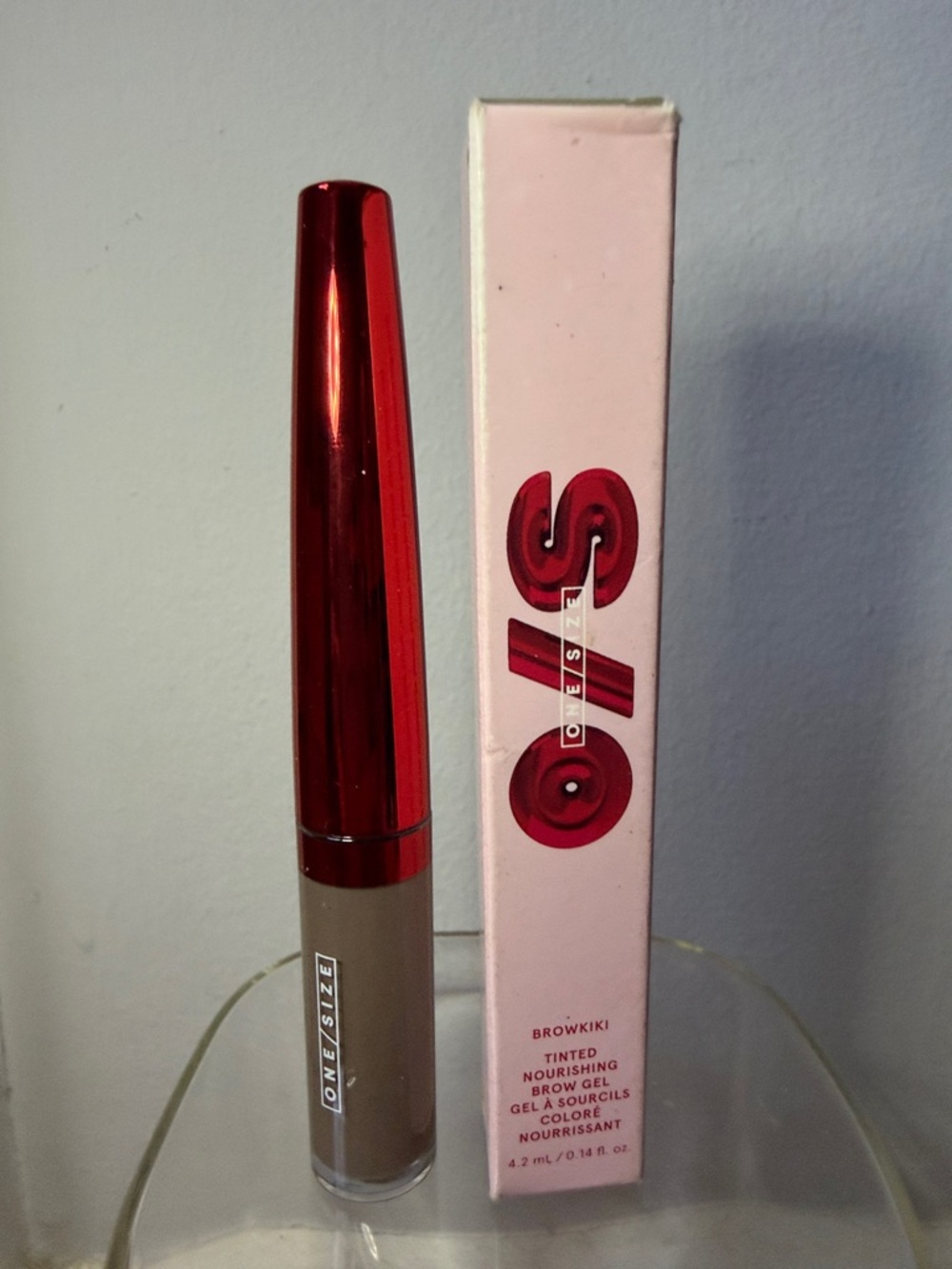 ONE/SIZE Brow Gel in Brown with Red Cap